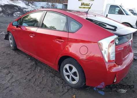 2013 Toyota Prius Four z USA, uszkodzony, nr VIN JTDKN3DU9D1641401